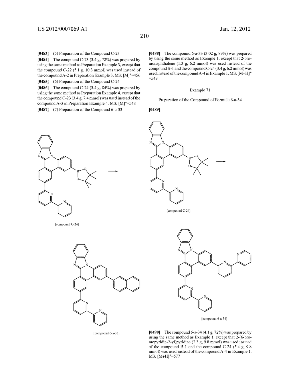 NOVEL NITROGEN-CONTAINING HETEROCYCLIC COMPOUND AND ORGANIC ELECTRONIC     DEVICE USING THE SAME - diagram, schematic, and image 226