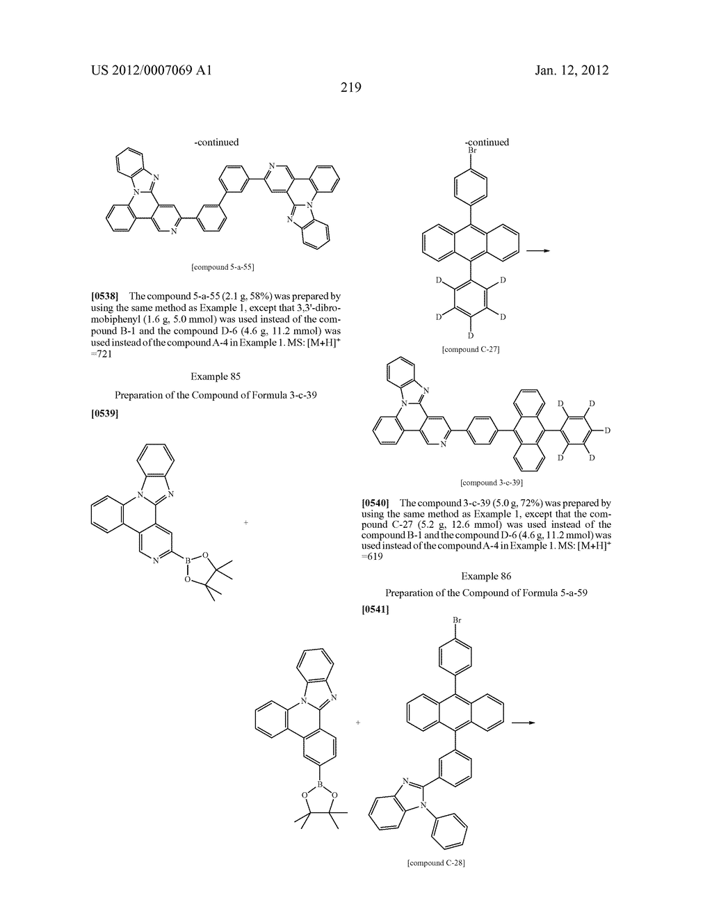 NOVEL NITROGEN-CONTAINING HETEROCYCLIC COMPOUND AND ORGANIC ELECTRONIC     DEVICE USING THE SAME - diagram, schematic, and image 235