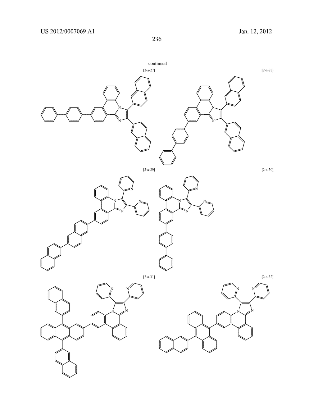 NOVEL NITROGEN-CONTAINING HETEROCYCLIC COMPOUND AND ORGANIC ELECTRONIC     DEVICE USING THE SAME - diagram, schematic, and image 252