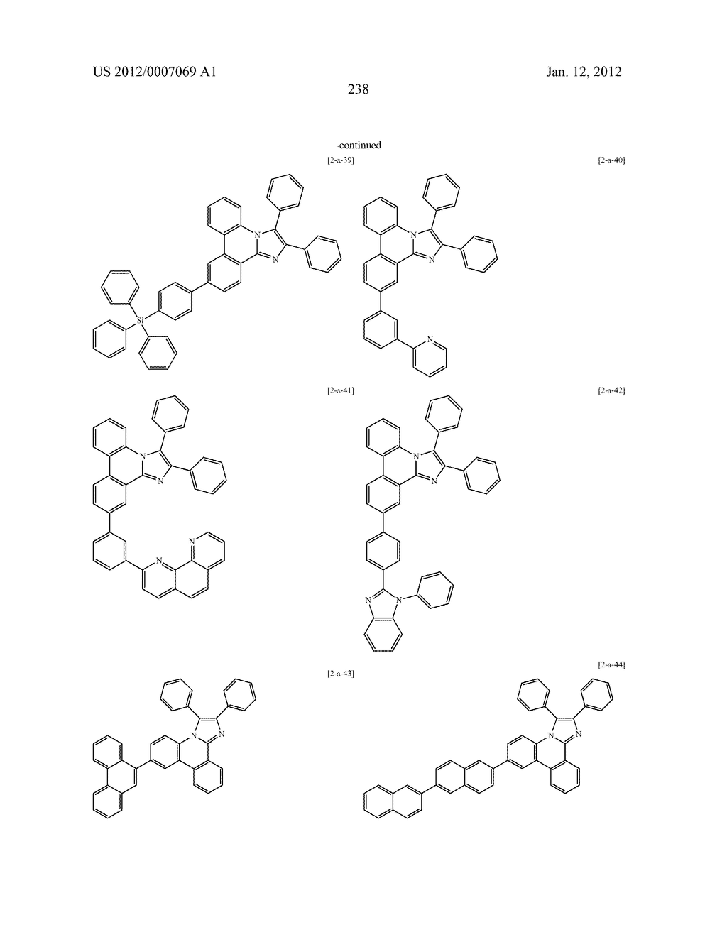 NOVEL NITROGEN-CONTAINING HETEROCYCLIC COMPOUND AND ORGANIC ELECTRONIC     DEVICE USING THE SAME - diagram, schematic, and image 254