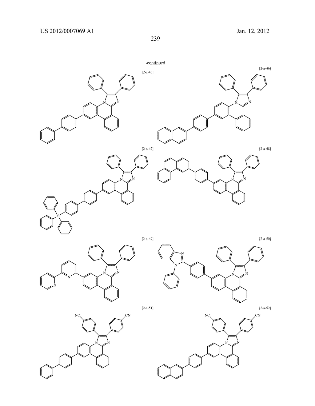NOVEL NITROGEN-CONTAINING HETEROCYCLIC COMPOUND AND ORGANIC ELECTRONIC     DEVICE USING THE SAME - diagram, schematic, and image 255