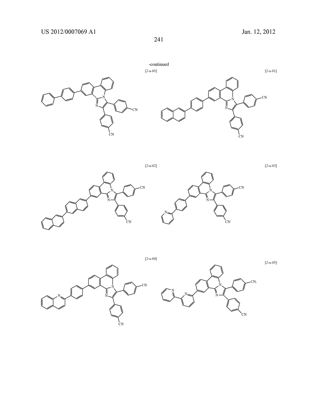 NOVEL NITROGEN-CONTAINING HETEROCYCLIC COMPOUND AND ORGANIC ELECTRONIC     DEVICE USING THE SAME - diagram, schematic, and image 257