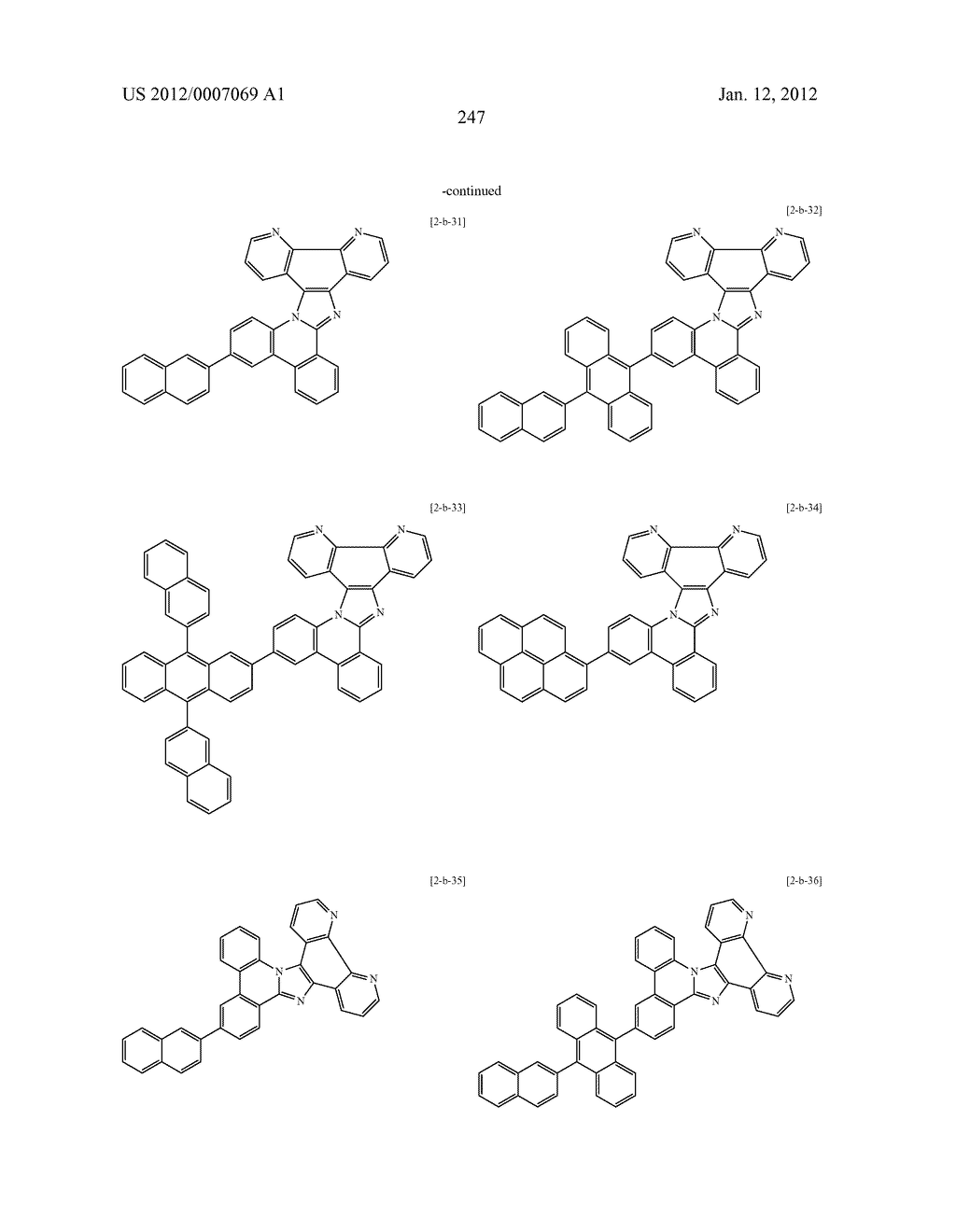 NOVEL NITROGEN-CONTAINING HETEROCYCLIC COMPOUND AND ORGANIC ELECTRONIC     DEVICE USING THE SAME - diagram, schematic, and image 263