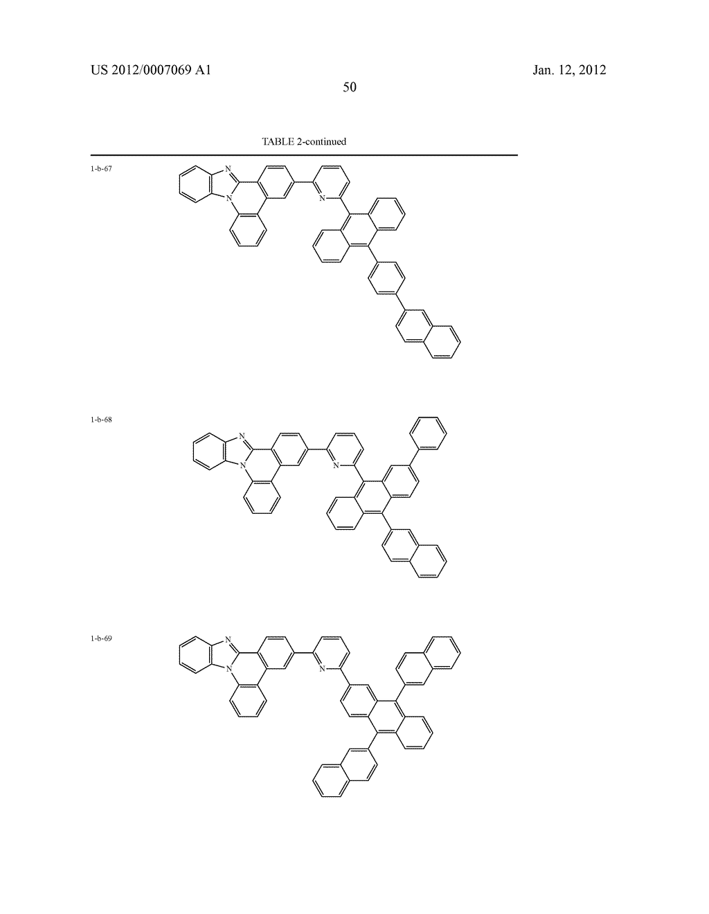 NOVEL NITROGEN-CONTAINING HETEROCYCLIC COMPOUND AND ORGANIC ELECTRONIC     DEVICE USING THE SAME - diagram, schematic, and image 66