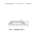 SEMICONDUCTOR PACKAGE WITHOUT CHIP CARRIER AND FABRICATION METHOD THEREOF diagram and image