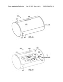 Article of Footwear with Lighting System diagram and image