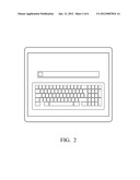 Input Control Method and Electronic Device for a Software Keyboard diagram and image