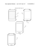 DETACHABLE BACK MOUNTED TOUCHPAD FOR A HANDHELD COMPUTERIZED DEVICE diagram and image