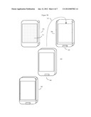 DETACHABLE BACK MOUNTED TOUCHPAD FOR A HANDHELD COMPUTERIZED DEVICE diagram and image