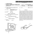 VIDEO SYSTEM, EYEGLASS DEVICE AND VIDEO PLAYER diagram and image