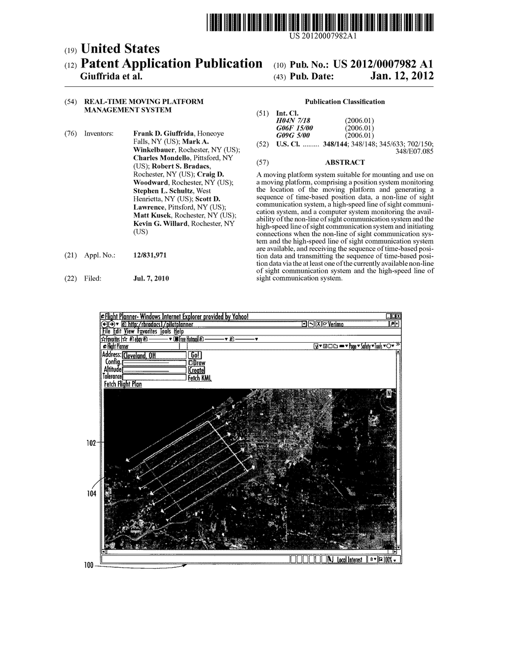 Real-Time moving platform management system - diagram, schematic, and image 01