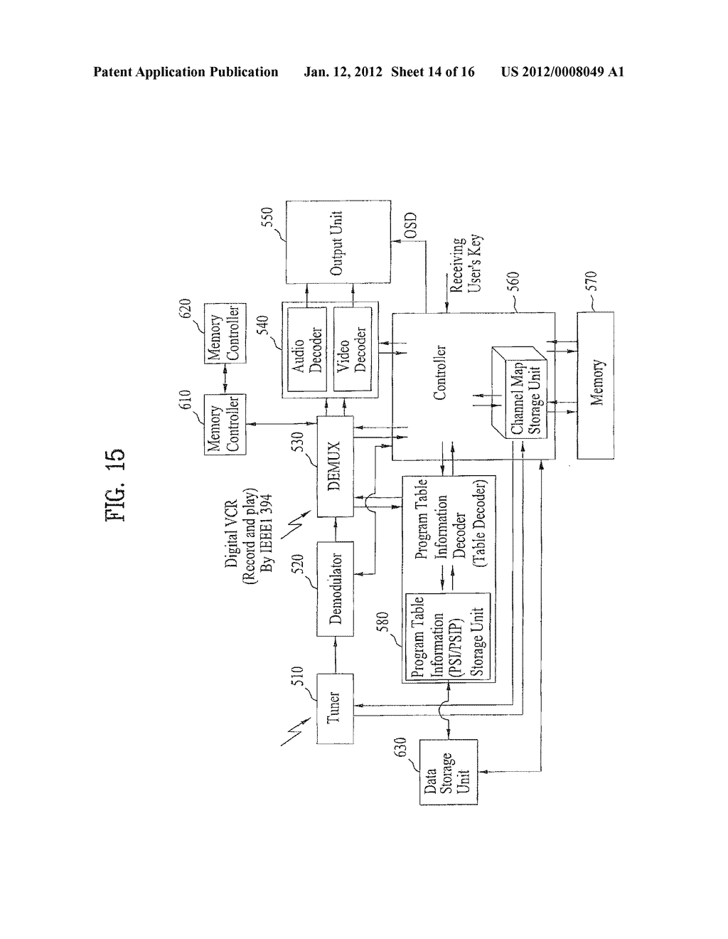METHOD FOR TRANSMITTING/RECEIVING BROADCASTING SIGNAL AND BROADCASTING     SIGNAL RECEIVER - diagram, schematic, and image 15