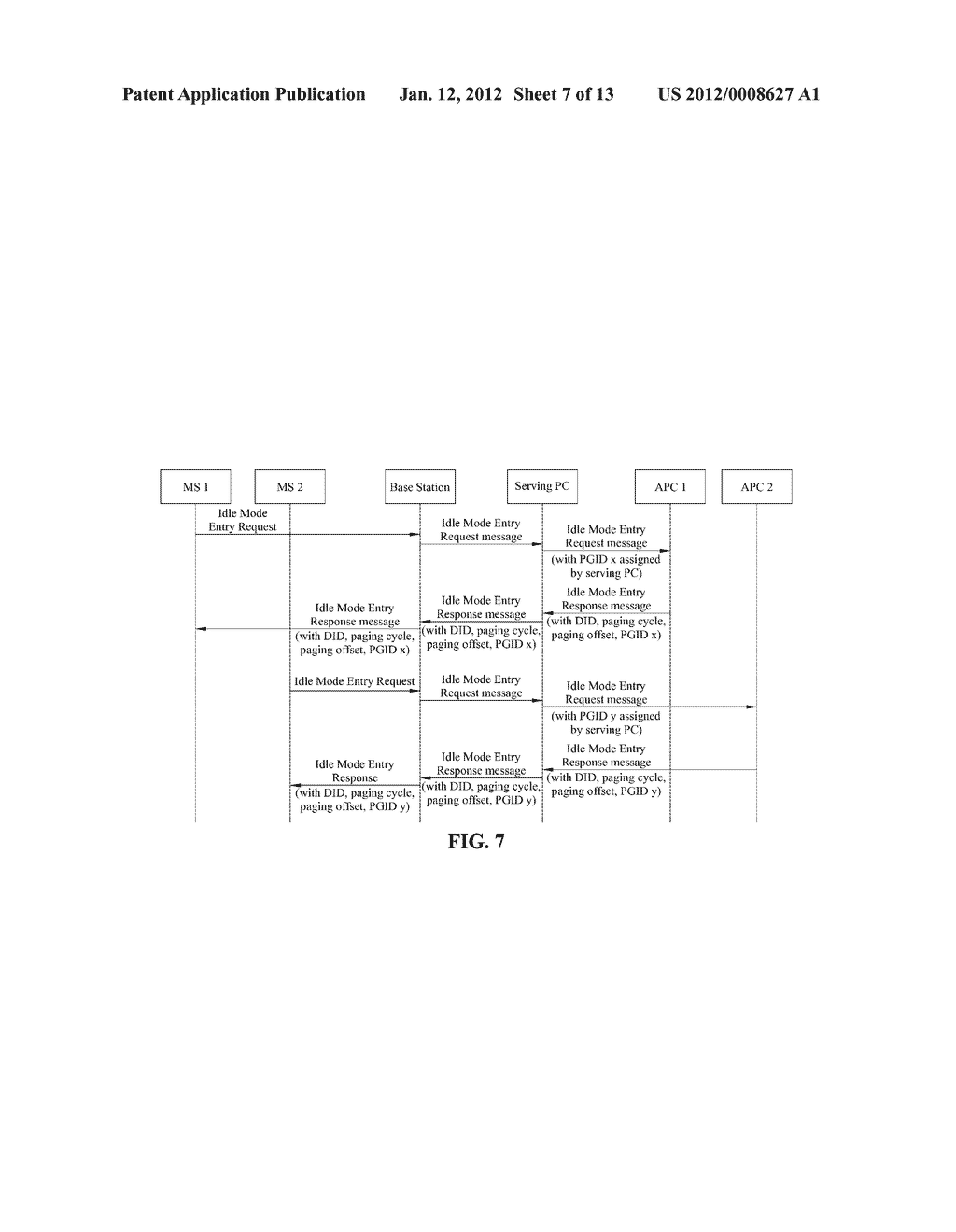 METHOD AND APPARATUS FOR ASSIGNING DEVICE IDENTIFIER WITH COLLISION     AVOIDANCE - diagram, schematic, and image 08