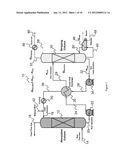 GAS PRESSURIZED SEPARATION COLUMN AND PROCESS TO GENERATE A HIGH PRESSURE     PRODUCT GAS diagram and image