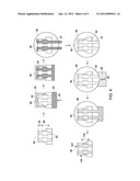 CERAMIC METALLIC INTERLOCKED COMPONENTS AND METHODS OF MAKING AND USING     THE SAME diagram and image