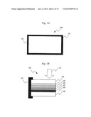 METHOD FOR MANUFACTURING A SOLAR CELL MODULE PROVIDED WITH AN EDGE SPACE diagram and image