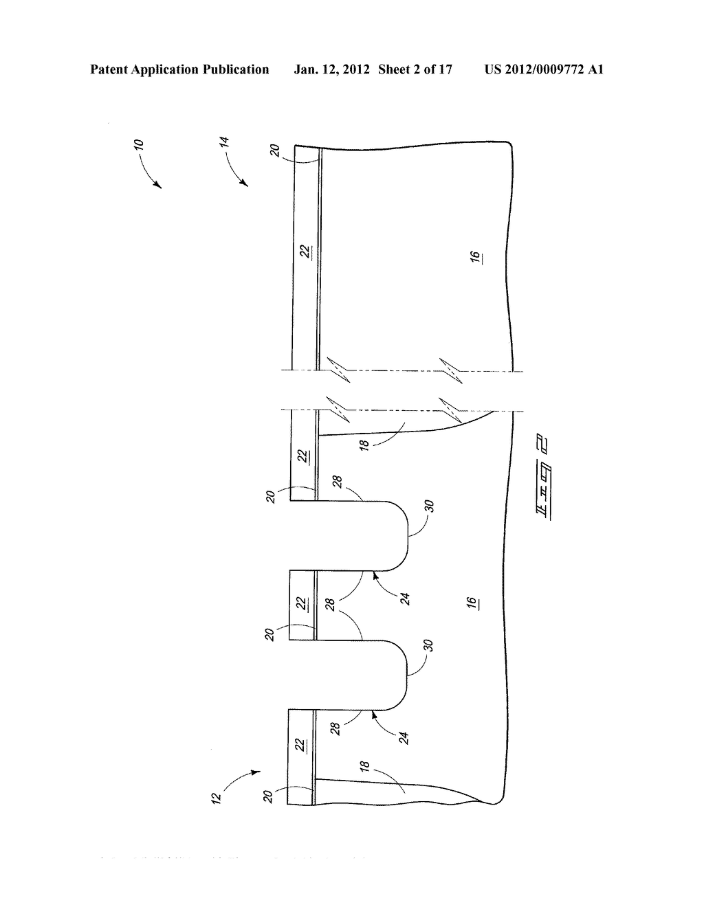 Gate Constructions Of Recessed Access Devices And Methods Of Forming Gate     Constructions Of Recessed Access Devices - diagram, schematic, and image 03
