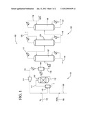 PROCESS FOR RECOVERING ALCOHOL PRODUCED BY HYDROGENATING AN ACETIC ACID     FEED STREAM COMPRISING WATER diagram and image