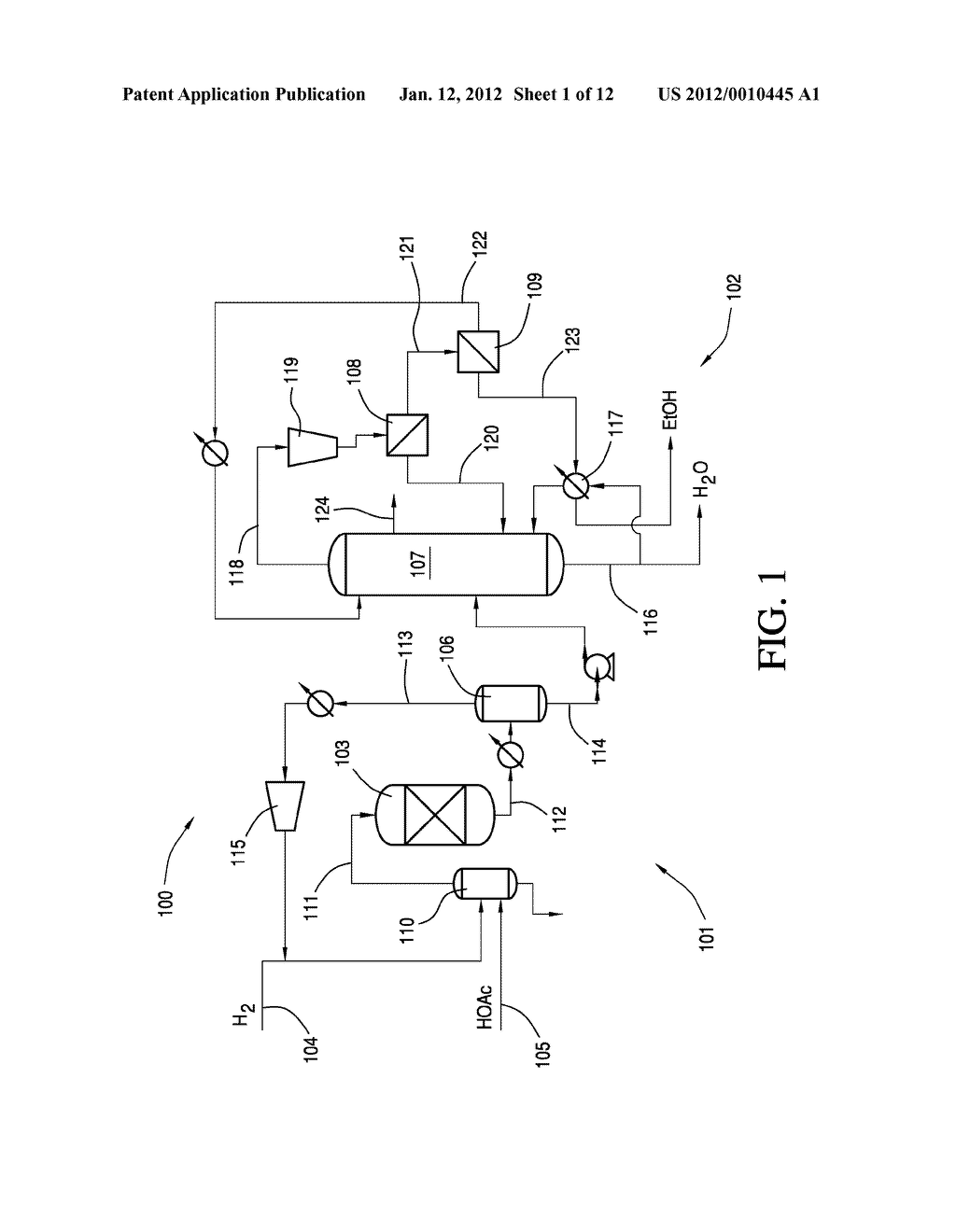 Low Energy Alcohol Recovery Processes - diagram, schematic, and image 02