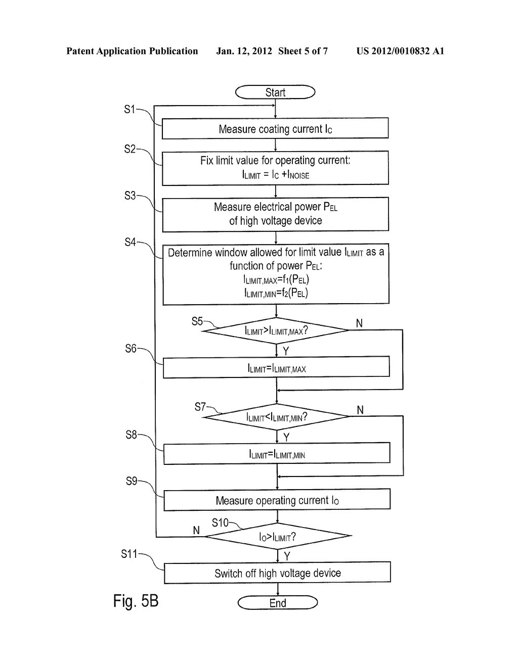 MONITORING METHOD AND MONITORING DEVICE FOR AN ELECTROSTATIC COATING PLANT - diagram, schematic, and image 06