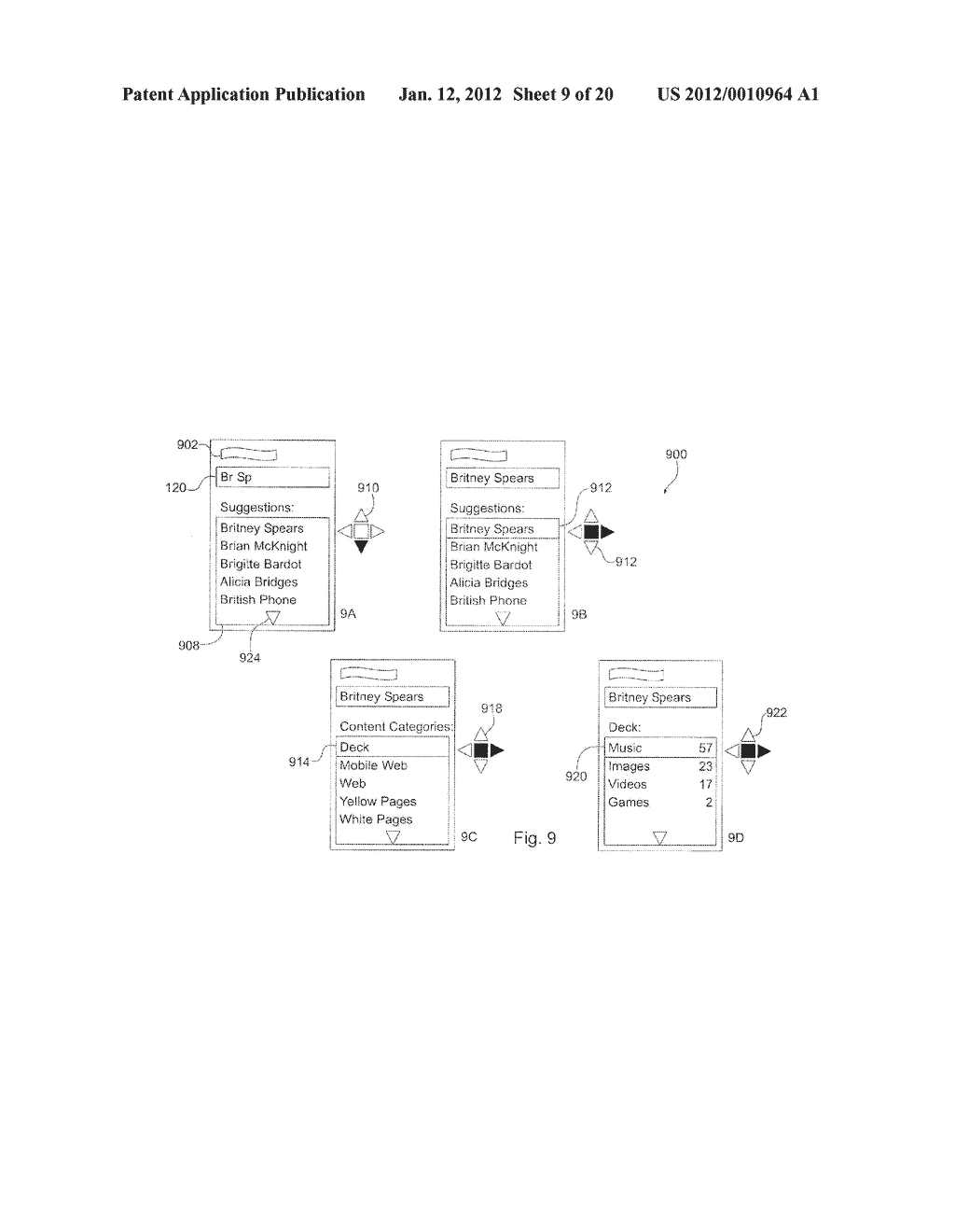 SYSTEM FOR TARGETING ADVERTISING CONTENT TO A PLURALITY OF MOBILE     COMMUNICATION FACILITIES - diagram, schematic, and image 10