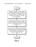 MEMORY SYSTEM, CONTROLLER AND DEVICE THAT SUPPORTS A MERGED MEMORY COMMAND     PROTOCOL diagram and image