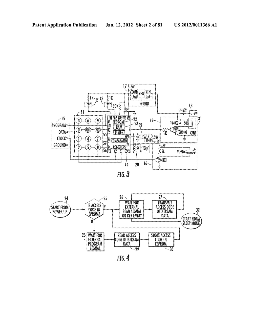 Method for Controlling and Recording the Security of an Enclosure - diagram, schematic, and image 03