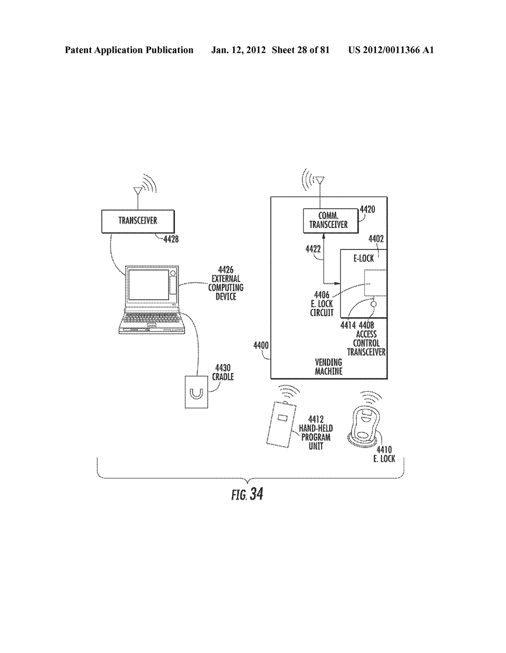 Method for Controlling and Recording the Security of an Enclosure - diagram, schematic, and image 29