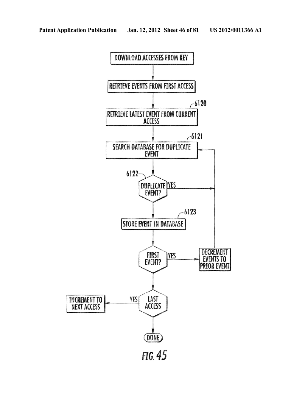 Method for Controlling and Recording the Security of an Enclosure - diagram, schematic, and image 47