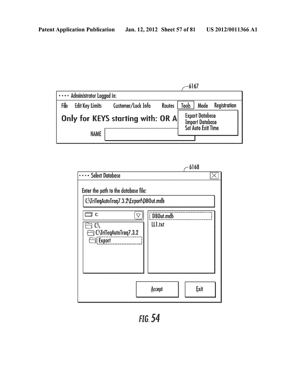 Method for Controlling and Recording the Security of an Enclosure - diagram, schematic, and image 58