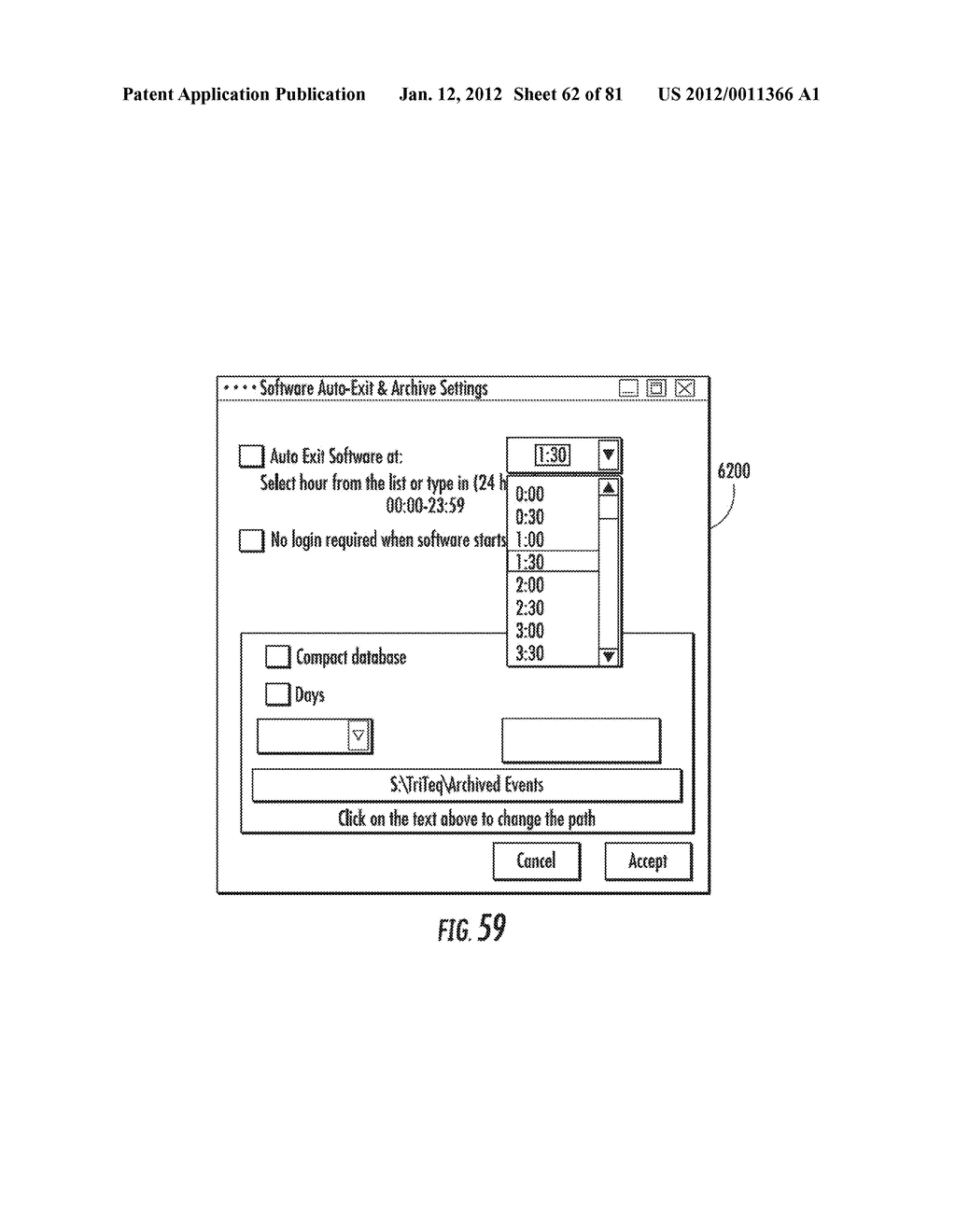 Method for Controlling and Recording the Security of an Enclosure - diagram, schematic, and image 63