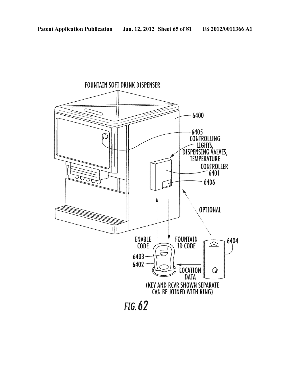 Method for Controlling and Recording the Security of an Enclosure - diagram, schematic, and image 66