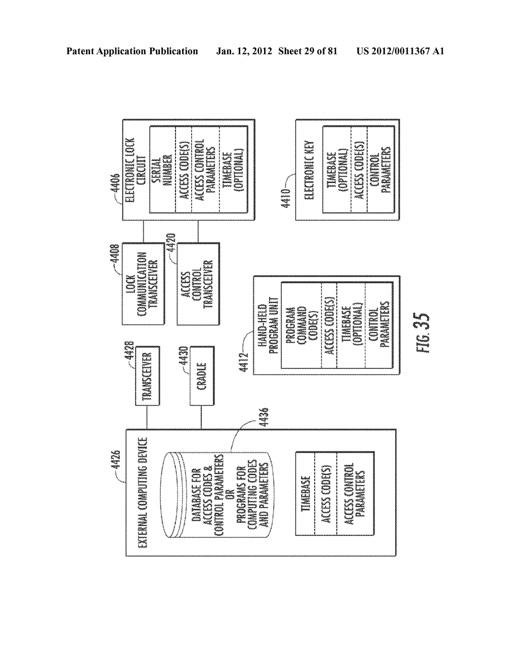 Method for Controlling and Recording the Security of an Enclosure - diagram, schematic, and image 30