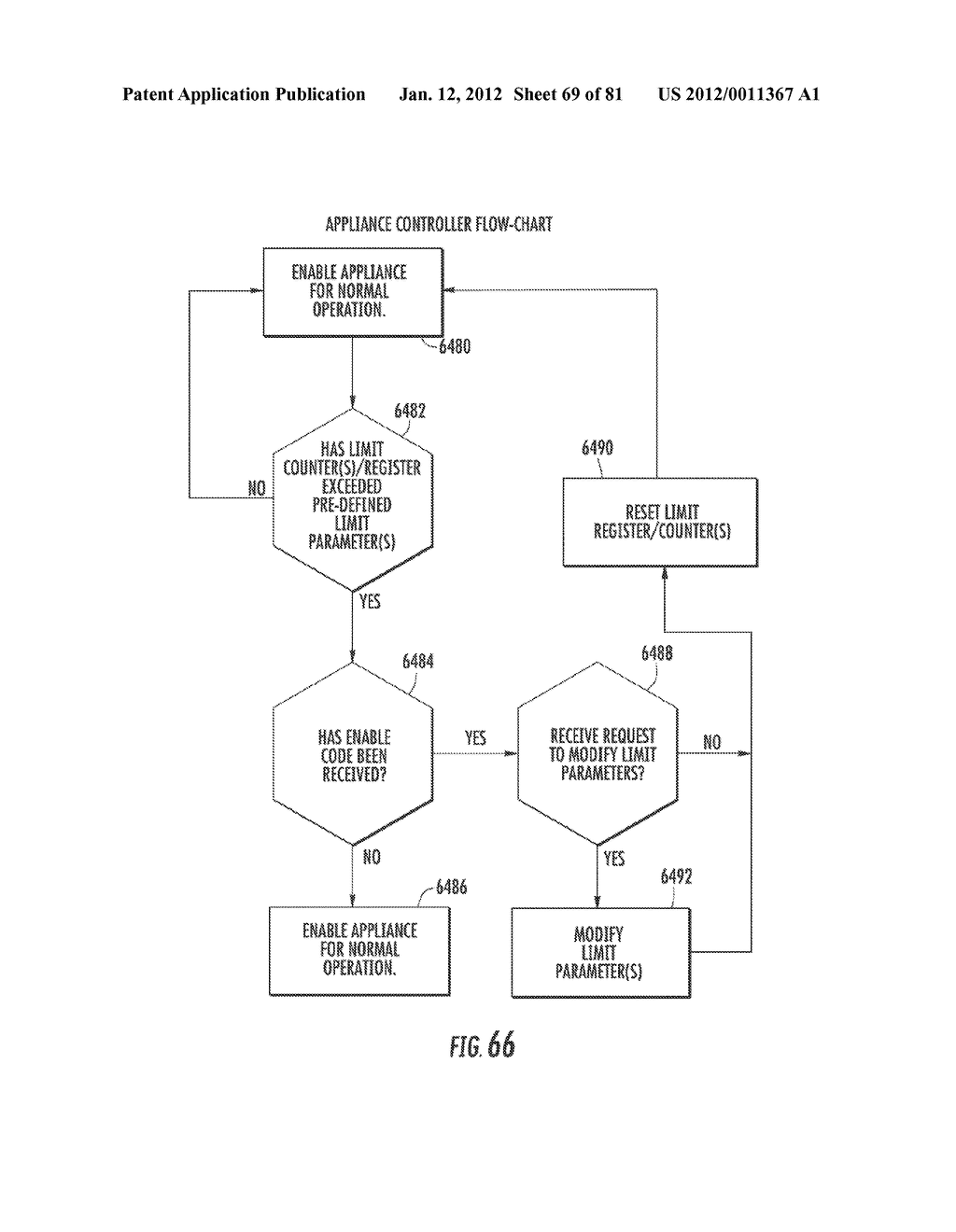 Method for Controlling and Recording the Security of an Enclosure - diagram, schematic, and image 70