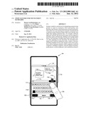 Swipe Gestures for Touch Screen Keyboards diagram and image