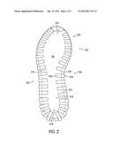 Article of Footwear Comprising a Plurality of Strips diagram and image