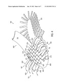 Article of Footwear Comprising a Plurality of Strips diagram and image