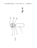 DEVICE FOR TREATING PACKAGING MEANS diagram and image