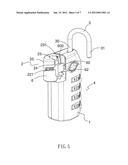 DUAL-LOCK TYPE PADLOCK HAVING DOUBLE REMINDING FUNCTION diagram and image