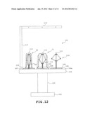 THREAD SPOOL STAND DEVICE AND SEWING MACHINE PROVIDED WITH THREAD SPOOL     STAND DEVICE diagram and image