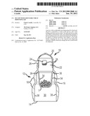 Pet Toy with Adjustable Treat Dispensing Lid diagram and image