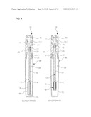 MASCARA BRUSH WITH CONTROLLABLE BRUSH LENGTH diagram and image