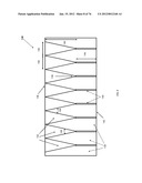 SOLAR MODULE STRUCTURES AND ASSEMBLY METHODS FOR PYRAMIDAL     THREE-DIMENSIONAL THIN-FILM SOLAR CELLS diagram and image