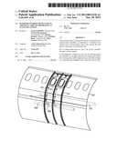 INTERIOR COVERING DEVICE FOR AN AIRCRAFT CABIN INCORPORATING AT LEAST ONE     SYSTEM diagram and image