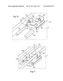 INTERIOR COVERING DEVICE FOR AN AIRCRAFT CABIN INCORPORATING AT LEAST ONE     SYSTEM diagram and image