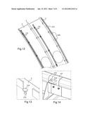 INTERIOR COVERING DEVICE FOR AN AIRCRAFT CABIN INCORPORATING AT LEAST ONE     SYSTEM diagram and image