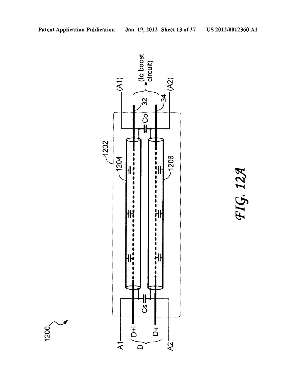 High speed data cable using an outer braid to carry a signal - diagram, schematic, and image 14