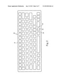 ILLUMINATED KEYBOARD PROVIDED DISTINGUISHABLE KEY LOCATIONS diagram and image