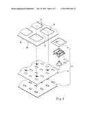 ILLUMINATED KEYBOARD PROVIDED DISTINGUISHABLE KEY LOCATIONS diagram and image