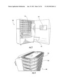 AUTOMATED PHARMACY SYSTEM FOR DISPENSING UNIT DOSES OF PHARMACEUTICALS AND     THE LIKE diagram and image